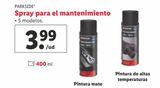 Oferta de Spray para el mantenimiento Parkside por 3,99€ en Lidl