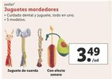Oferta de Mordedor Zoofari por 3,49€ en Lidl