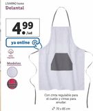 Oferta de Delantal Livarno por 4,99€ en Lidl