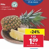 Oferta de Piña por 1,09€ en Lidl