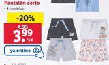 Oferta de Pantalones cortos Tom & Jerry por 3,99€ en Lidl