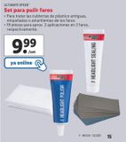 Oferta de Set para pulir faros Ultimate Speed por 9,99€ en Lidl