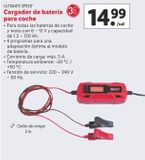 Oferta de Cargador de batería para coche Ultimate Speed por 14,99€ en Lidl