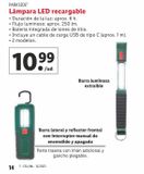 Oferta de Lámpara led Parkside por 10,99€ en Lidl