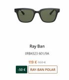 Oferta de Polar Ray-Ban por 469€ en MasVisión