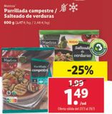 Oferta de Verduras congeladas Monissa por 1,49€ en Lidl