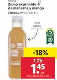 Oferta de Zumo de manzana solevita por 1,45€ en Lidl