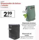 Oferta de Dispensador de bolsas Zoofari por 2,99€ en Lidl