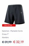 Oferta de Pantalones cortos  por 32,19€ en Intersport