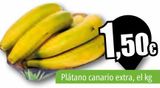 Oferta de Plátano canario extra por 1,5€ en Unide Supermercados