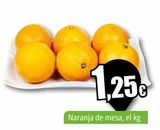 Oferta de Naranjas de mesa por 1,25€ en Unide Supermercados