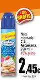 Oferta de Nata montada C.L Asturiana  por 2,45€ en Unide Supermercados