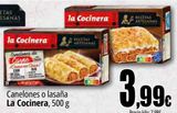 Oferta de Canelones o lasaña La Cocinera  por 3,99€ en Unide Market