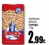 Oferta de Garbanzos cocidos Luengo por 2,99€ en Unide Market
