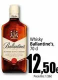 Oferta de Whisky Ballantines's  por 12,5€ en Unide Market