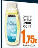 Oferta de Colonia familiar UNIDE por 1,75€ en Unide Market