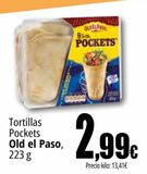 Oferta de Tortillas Pockets old el Paso por 2,99€ en Unide Market