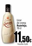Oferta de Licor de crema Ruavieja por 11,5€ en Unide Market