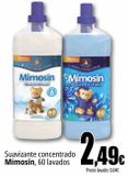 Oferta de Suavizante concentrado Mimosín 60 lavados por 2,49€ en Unide Market