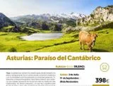 Oferta de Asturias: Paraíso del Cantábrico  Autocar desde BILBAO:  Salidas: 2 de Julio,  17 de Septiembre y 26 de Noviembre  CI  398€   por 398€ en B The travel Brand