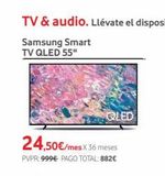 Oferta de Smart tv  por 24,5€ en Vodafone