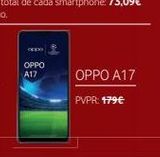 Oferta de OPPO A17  OPPO A17 PVPR: 179€  por 179€ en Vodafone