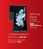 Oferta de Samsung Galaxy Samsung por 30,5€ en Vodafone