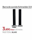 Oferta de Barra de sonido  por 3,6€ en Vodafone