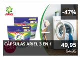 Oferta de Detergente en polvo Ariel por 49,95€ en Outspot