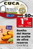 Oferta de Bonito del norte en aceite de oliva Cuca por 1,79€ en Maxi Dia