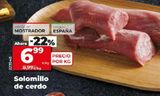 Oferta de Solomillo de cerdo por 6,99€ en Maxi Dia