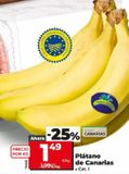 Oferta de Plátanos de Canarias por 1,49€ en Maxi Dia