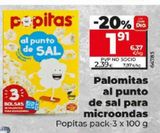 Oferta de Palomitas Popitas por 2,39€ en Maxi Dia
