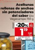 Oferta de Aceitunas rellenas por 1,49€ en Maxi Dia