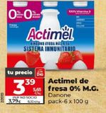 Oferta de Actimel Danone por 3,79€ en Maxi Dia