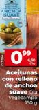 Oferta de Aceitunas rellenas de anchoa por 0,99€ en Maxi Dia