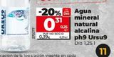 Oferta de Agua Dia por 0,39€ en Maxi Dia