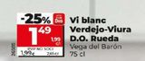 Oferta de Vino blanco rueda por 1,99€ en Maxi Dia