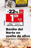Oferta de Bonito del norte en aceite de oliva Dia por 2,05€ en La Plaza de DIA