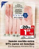 Oferta de Jamón cocido extra Dia por 1,99€ en La Plaza de DIA