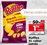 Oferta de Chips Ruffles por 3,49€ en La Plaza de DIA