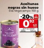 Oferta de Aceitunas negras Dia por 1,15€ en La Plaza de DIA