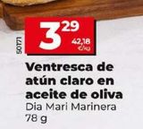 Oferta de Ventresca de atún Dia por 3,29€ en La Plaza de DIA