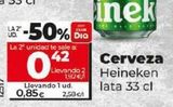 Oferta de Heineken CERVEZA por 0,85€ en Dia Market