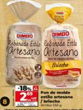 Oferta de PAN DE MOLDE ESTILO ARTESANO / BRIOCHE por 2,69€ en Dia Market
