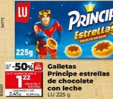 Oferta de GALLETAS PRINCIPE ESTRELLAS DE CHOCOLATE CON LECHE por 2,45€ en Dia Market