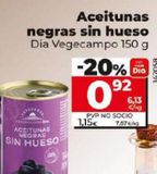 Oferta de ACEITUNAS NEGRAS SIN HUESO por 0,92€ en Dia Market