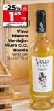 Oferta de VINO BLANCO VERDEJO-VIURA D.O. RUEDA por 1,49€ en Dia Market