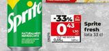 Oferta de SPRITE FRESH por 0,43€ en Dia Market