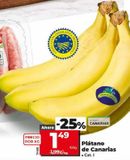 Oferta de PLATANO DE CANARIAS por 1,49€ en Dia Market